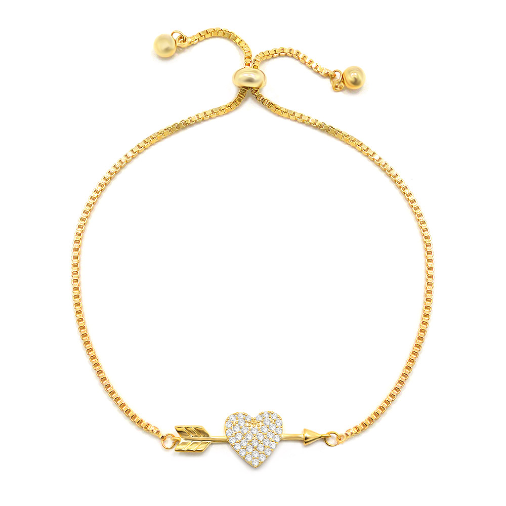 Heart Arrow Bracelet